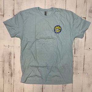 Banana Boards Blue Logo T-shirt, Large